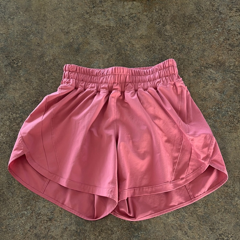 Lululemon Track That Mid-Rise Lined Short 5"